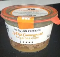 Mängden socker i Paté campagnard a l’ail des ours