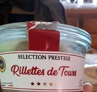 Mängden socker i Rillettes de Tours
