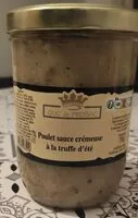 Mängden socker i Poulet sauce crémeuse truffe d'été