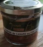 Mängden socker i Terrine de canard au foie gras