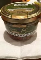 Mängden socker i TERRINE DE CANARD AUX CEPES