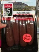 Mängden socker i Boudin noir alsacien