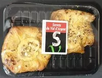 Mängden socker i Feuilleté aux 3 fromages x2