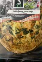 Mängden socker i Quiche saumon épinards