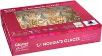 Mängden socker i Desserts glacés individuels au nougat