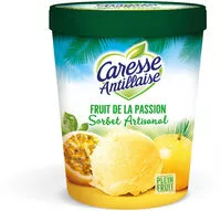 Mängden socker i Sorbet plein fruit au fruit de la Passion