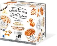 Mängden socker i La manufacrure des belles glaces