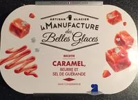 Mängden socker i Crème glacée au caramel, au beurre et au sel de Guérande