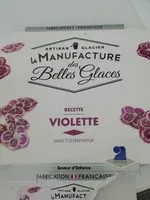 Mängden socker i Glace parfum violette