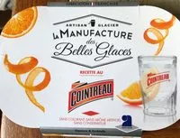 Mängden socker i Crème glacée au Cointreau® avec morceaux d'orange confite