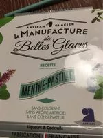 Mängden socker i Sorbet à la liqueur Menthe-Pastille