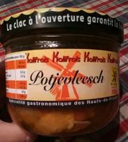 Mängden socker i Potjevleesch