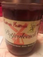 Mängden socker i Potjevleesch