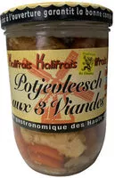 Mängden socker i Potjevleesch aux 3 viandes