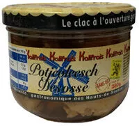 Mängden socker i Potjevleesch désossé