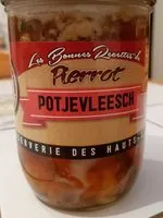 Mängden socker i Potjevleesch
