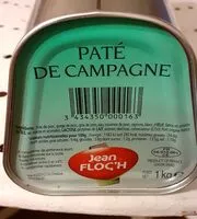 Mängden socker i PATE DE CAMPAGNE