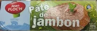 Mängden socker i Pâté de Jambon