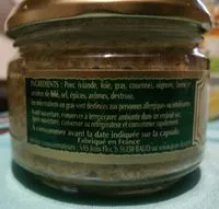 Mängden socker i Terinne de campagne