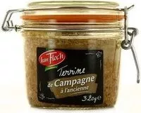 Mängden socker i Terrine de de campagne à l'ancienne