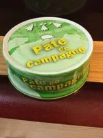 Mängden socker i Pâté de campagne