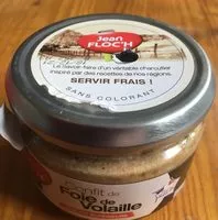 Mängden socker i Confit de foie de volaille