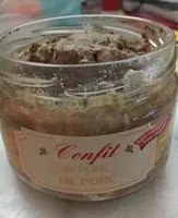 Mängden socker i Confit de Foie de Porc