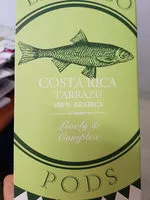 Mängden socker i Costa Rica pods 100% arabicas