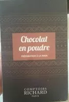 Mängden socker i Chocolat en poudre