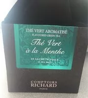 Mängden socker i The vert aromatisé