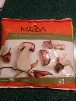 Mängden socker i Cèpes en morceaux