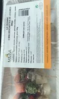 Mängden socker i Mini brochette de legumes