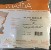Mängden socker i Mélange de légumes