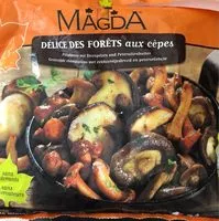 Mängden socker i MAGDA : Poêlée de champignons aux cèpes et au beurre persillé