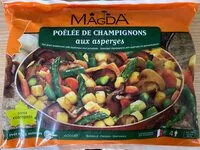 Mängden socker i Légumes cuisinés champignons/asperges Magda