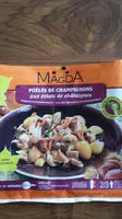 Mängden socker i poêlée de champignons aux éclats de châtaignes