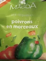 Mängden socker i Poivrons en morceaux