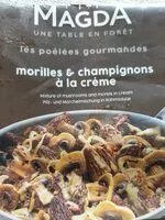 Mängden socker i Morilles et Champignons à la crème