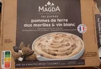 Mängden socker i Purée pommes de terre aux morilles et vin blanc