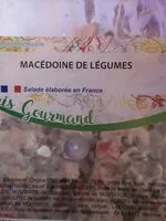 Mängden socker i Macédoine de légumes