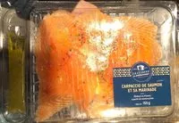 Mängden socker i Carpaccio de Saumon et sa Marinade