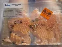 Mängden socker i Carpaccio de saumon marine