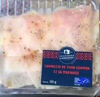 Mängden socker i Carpaccio de thon Germon