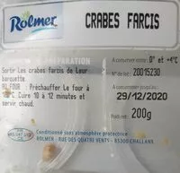 Mängden socker i Crabes farcis