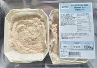 Mängden socker i Rillettes aux deux saumons à la ciboulette