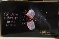 Mängden socker i Le Mini biscuit rose de Reims