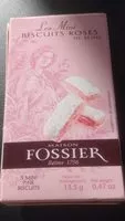 Mängden socker i Les Minis Biscuits Roses de Reims