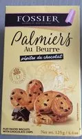 Mängden socker i Palmier au Beurre avec Pépites de Chocolat