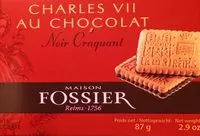 Mängden socker i Charles VII au chocolat