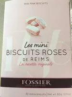 Mängden socker i Les mini biscuits roses de reims